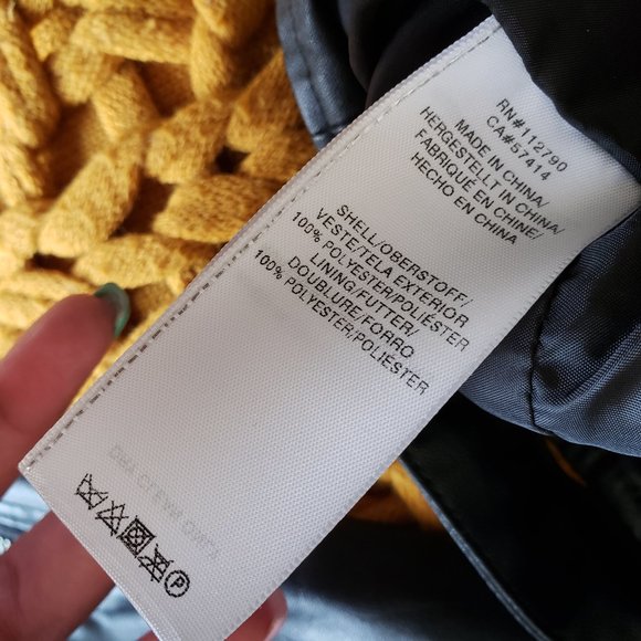 True Religion Ladies Moto Vegan Leather Jacket - L - Picture 10 of 11